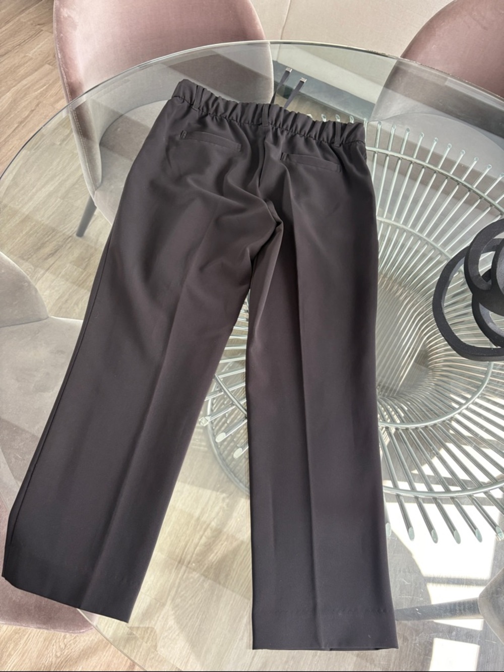 ATM Anthony Thomas Melillo Black ankle length utility pull on drawstring pants. - Picture 5 of 9